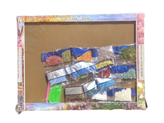 قیمت نقاشی الماسی بومی طرح خانه و درخت صورتی