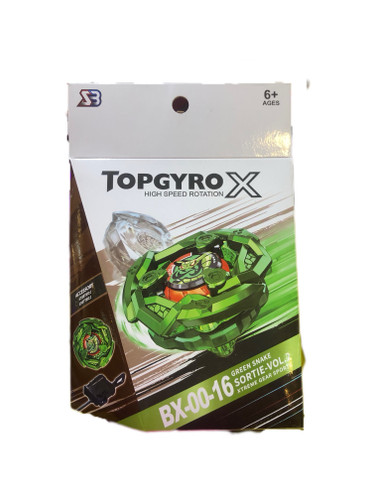 فرفره انفجاری TopGyro X مدل Green snake