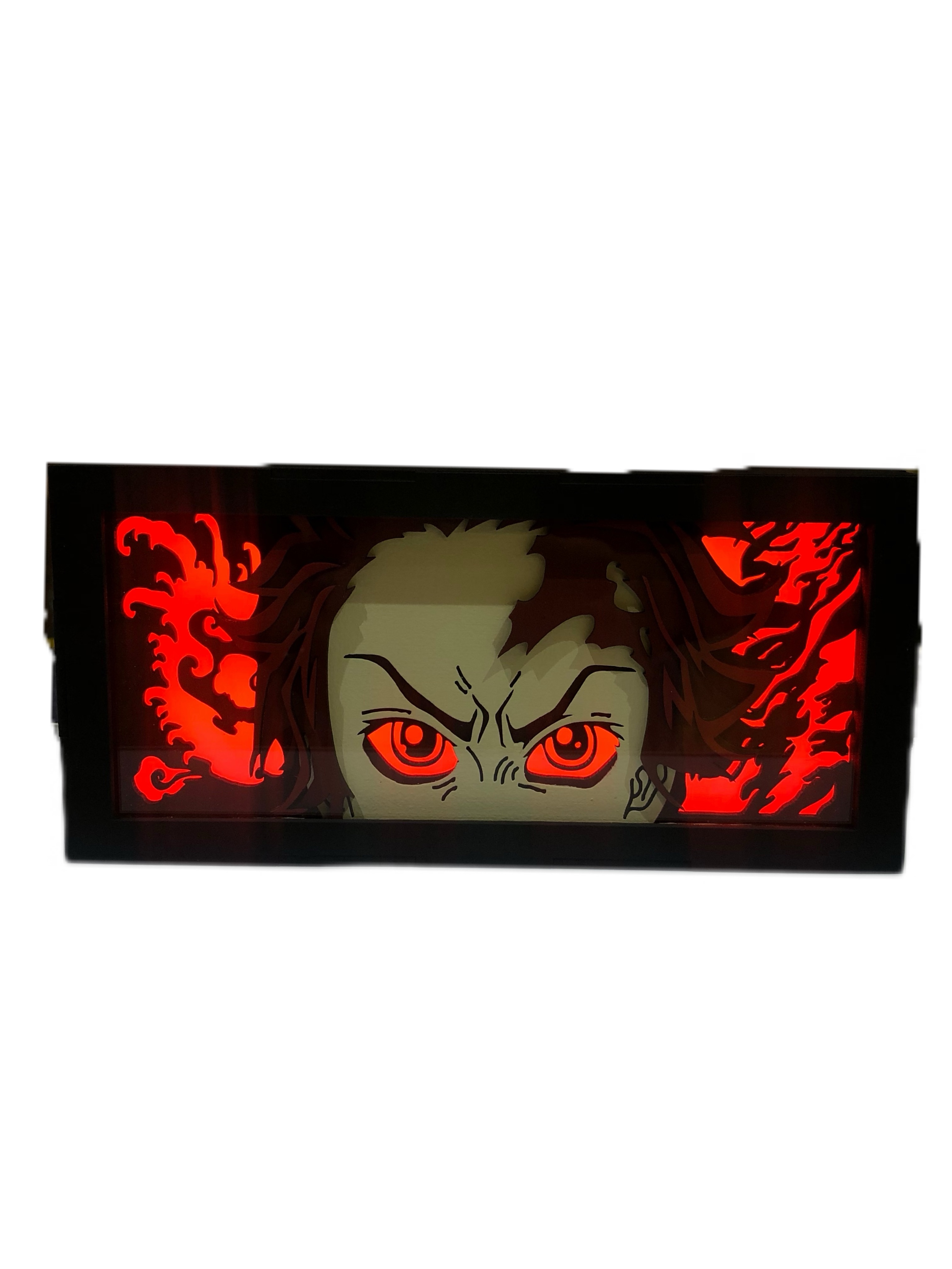 لایت باکس طرح تانجیرو انیمه شیطان کش (demon slayer)