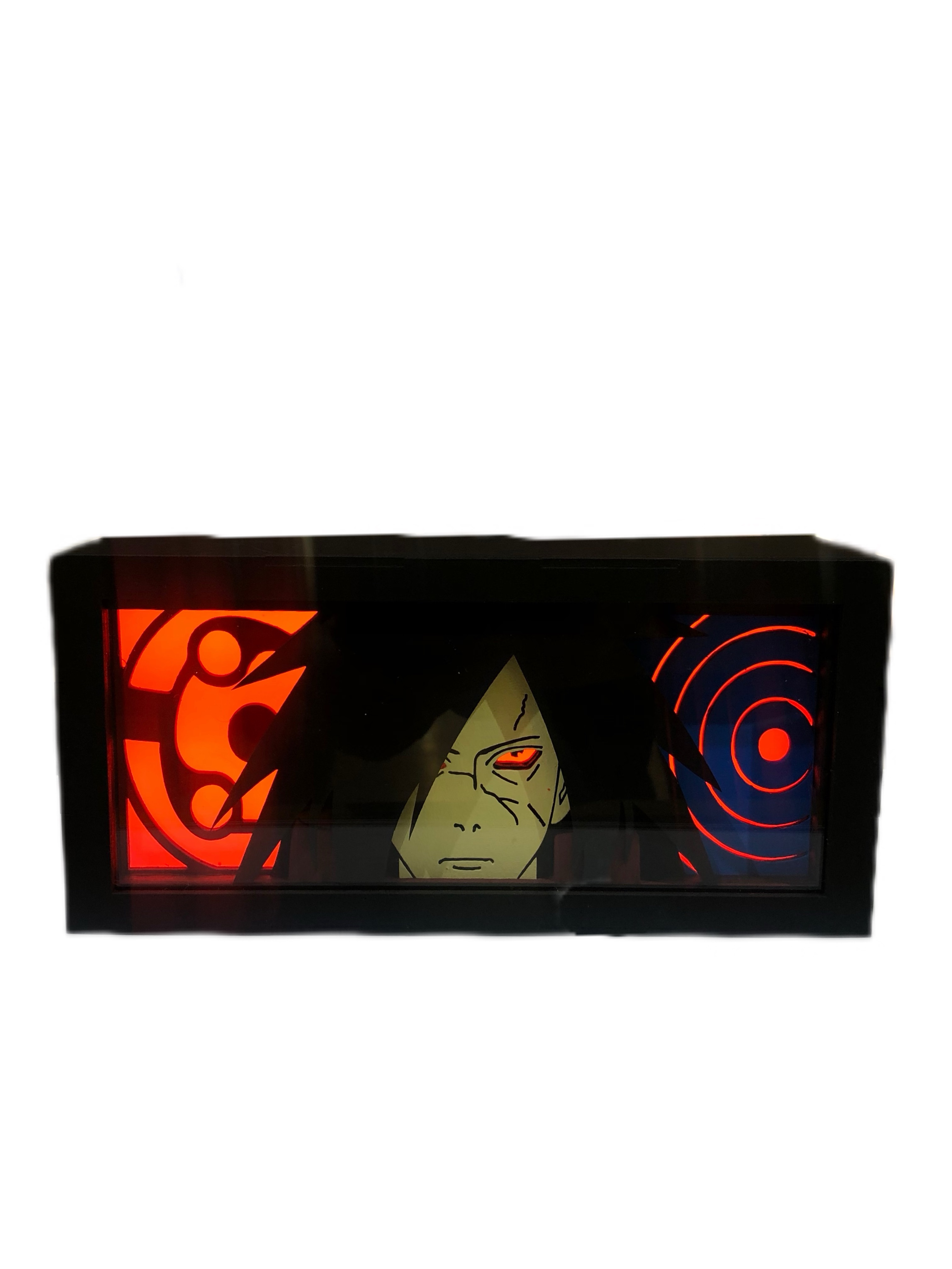 لایت باکس طرح مادارا انیمه ناروتو (Naruto)