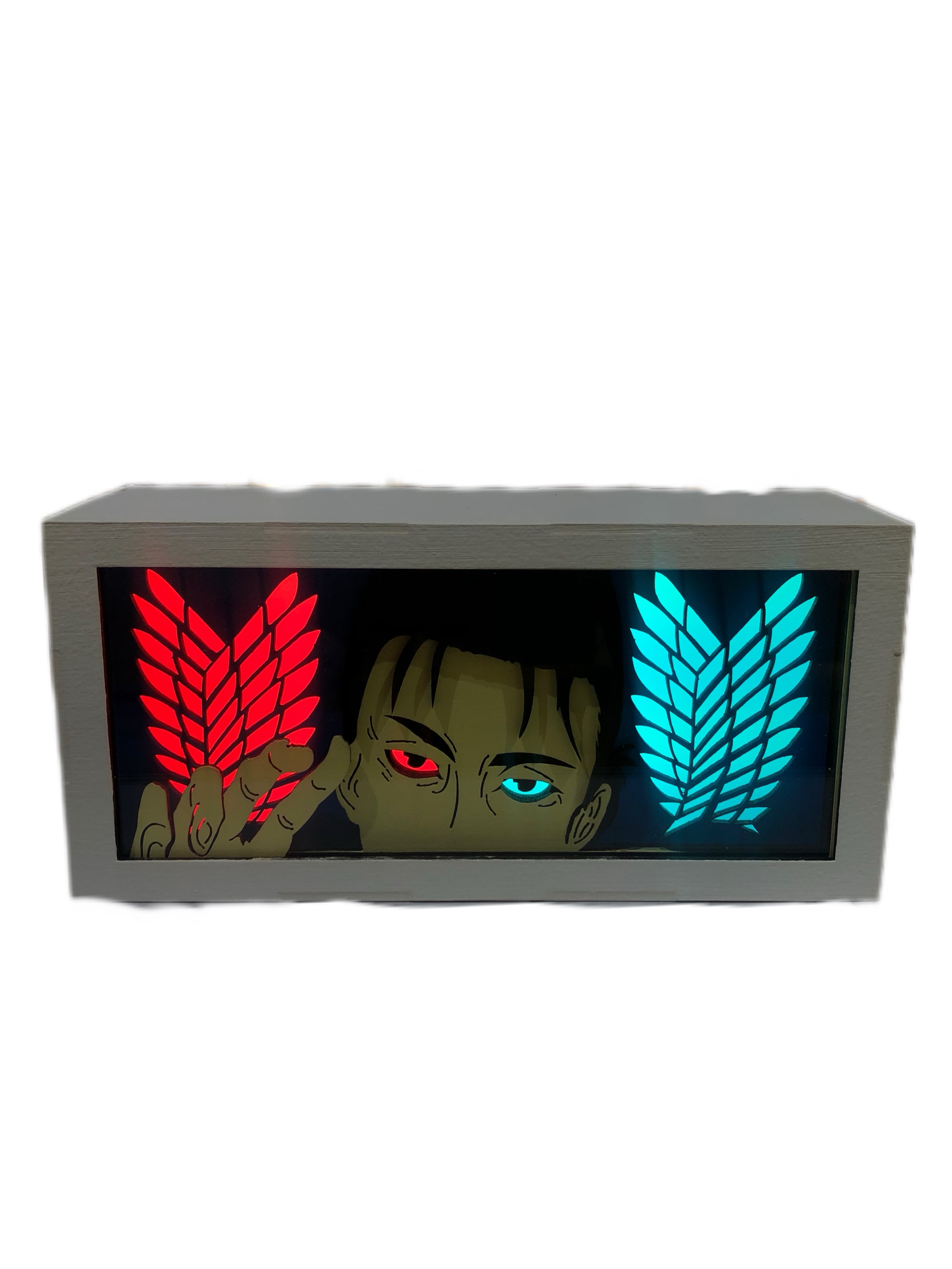 لایت باکس طرح ارن انیمه اتک آن تایتان (attack on titan)