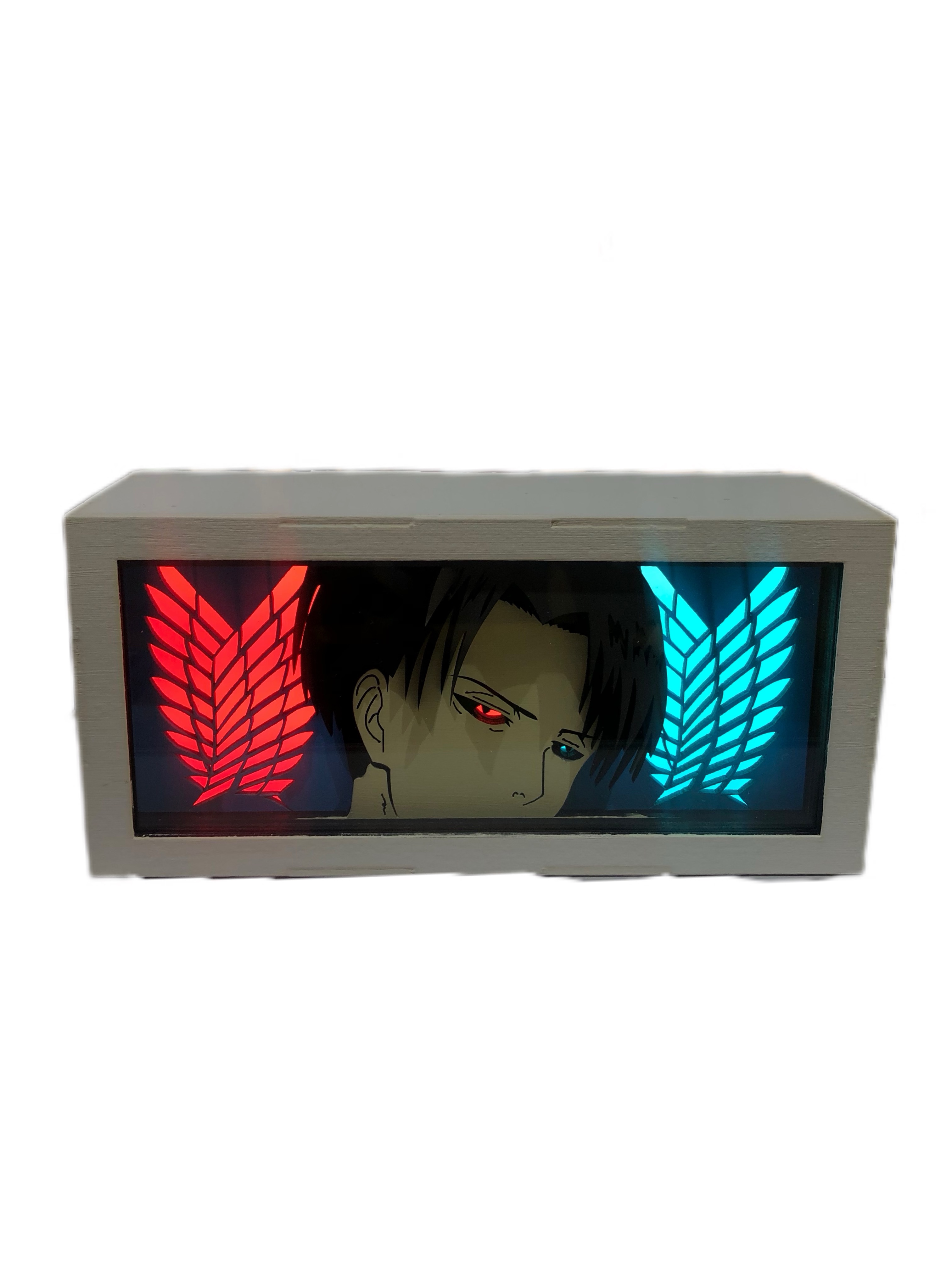 لایت باکس طرح لیوای انیمه اتک آن تایتان (attack on titan)